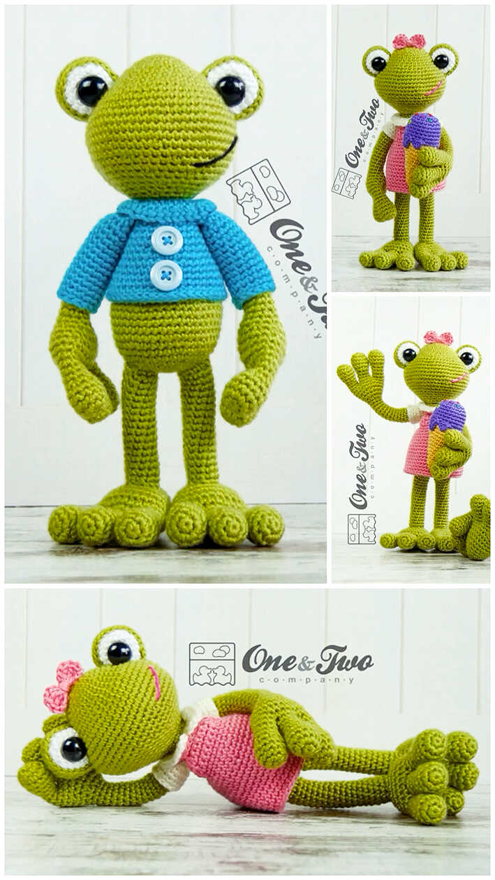 Amigurumi Frog Free Pattern - Amigurumi