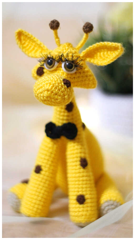 Amigurumi Giraffe Free Crochet Pattern Amigurumi