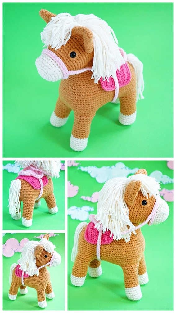 Amigurumi Horse Free Crochet Pattern Amigurumi