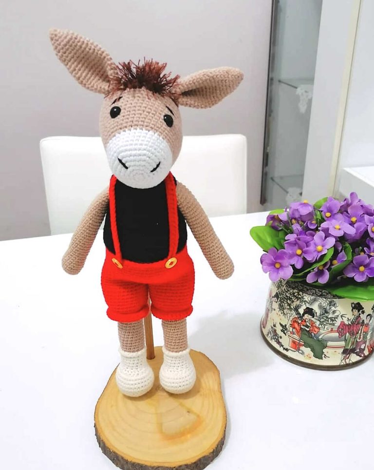 Amigurumi Donkey Free Crochet Pattern Amigurumi