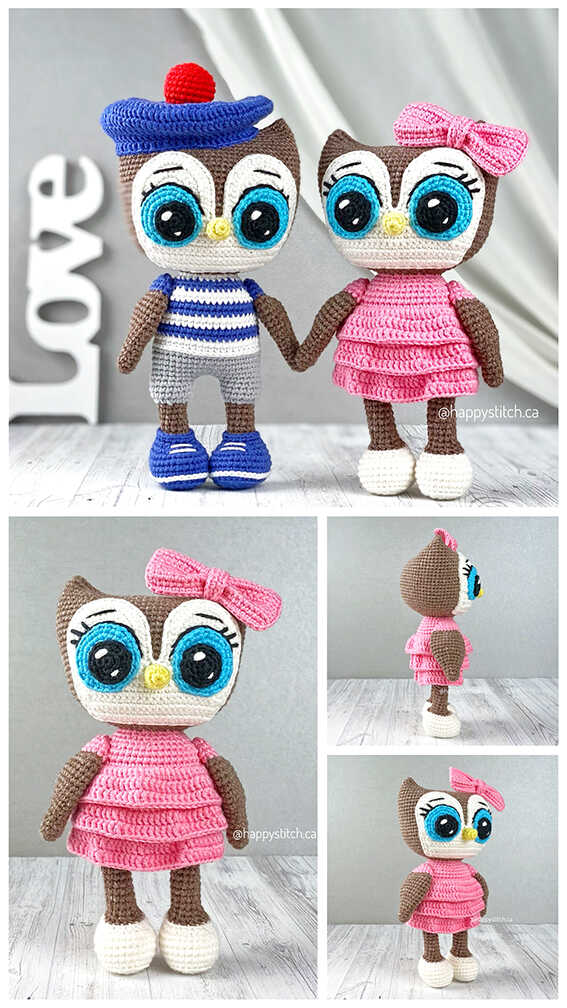 Amigurumi Owl Free Pattern Amigurumi