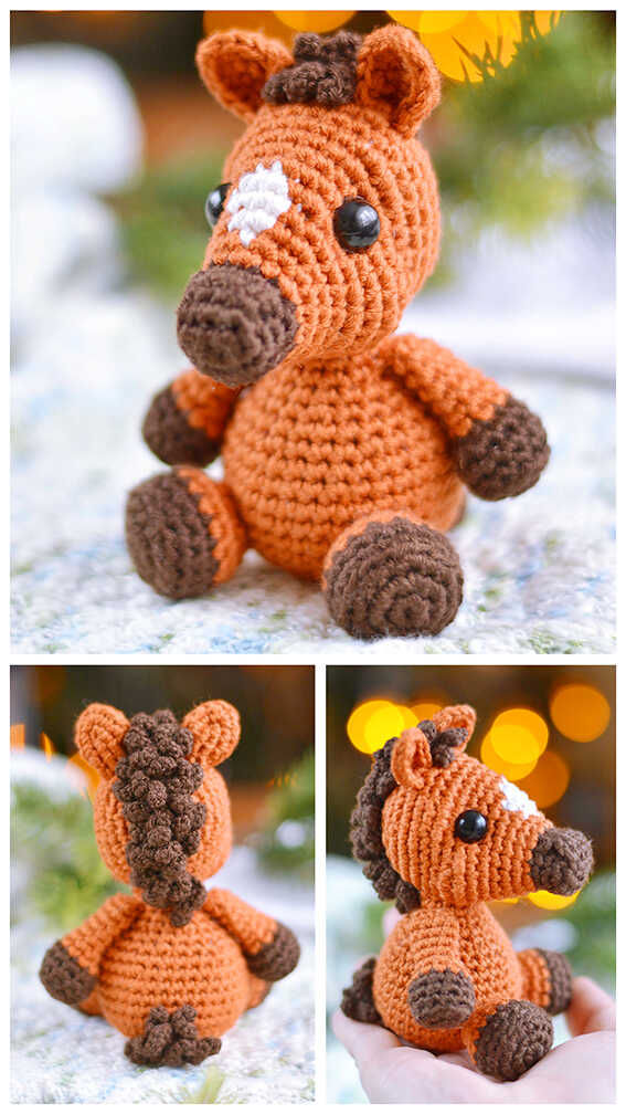 Crochet Horse Amigurumi Free Pattern Amigurumi