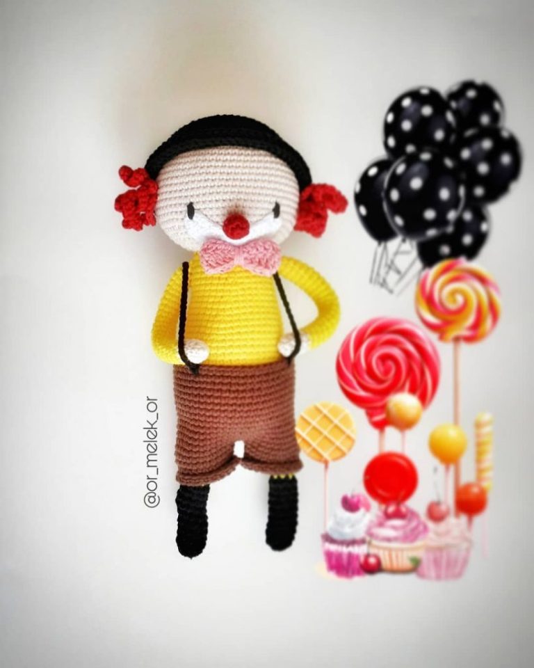 Crochet Clown Amigurumi Free Pattern Amigurumi