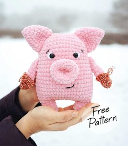 Amigurumi Pig Crochet Free Pattern Amigurumi
