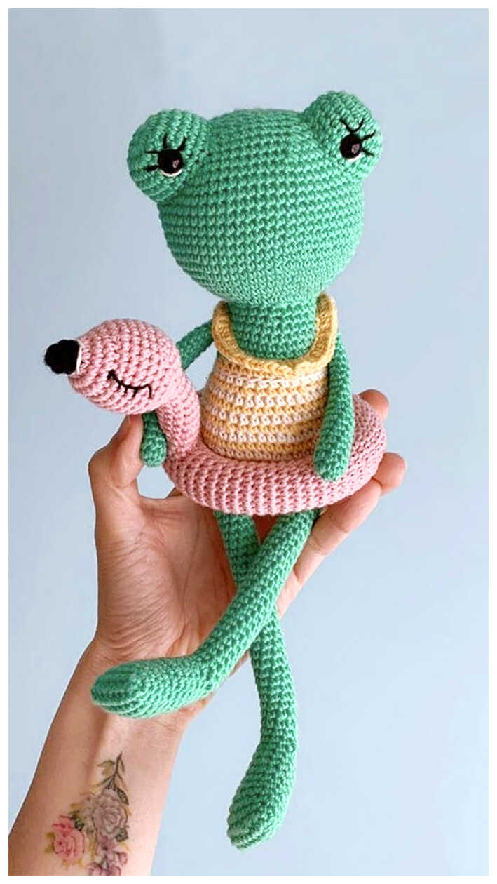 Amigurumi Frog Free Crochet Pattern - Amigurumi