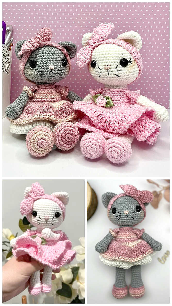Amigurumi Cat Crochet Free Pattern - Amigurumi