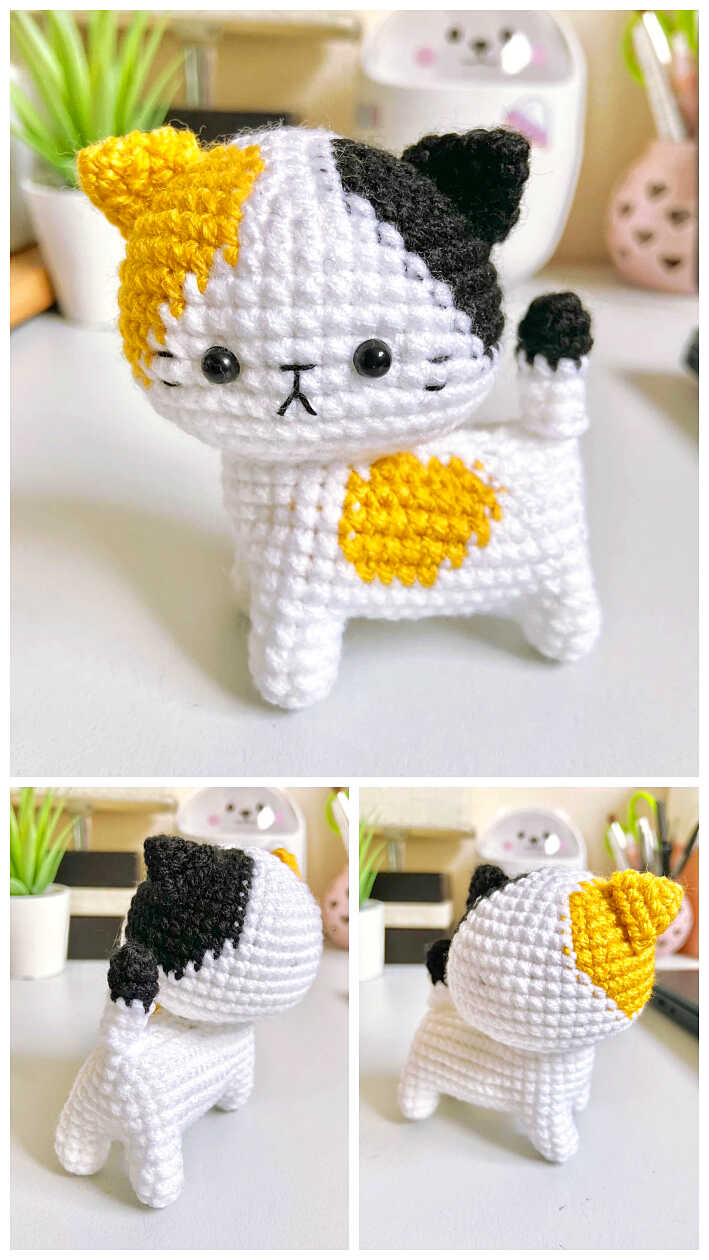 Amigurumi Cat Crochet Free Pattern - Amigurumi