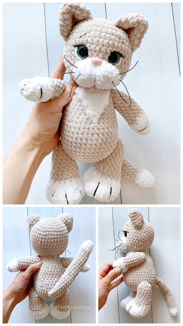 Amigurumi Cat Crochet Free Pattern - Amigurumi