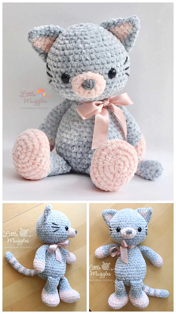 Amigurumi Cat Crochet Free Pattern - Amigurumi