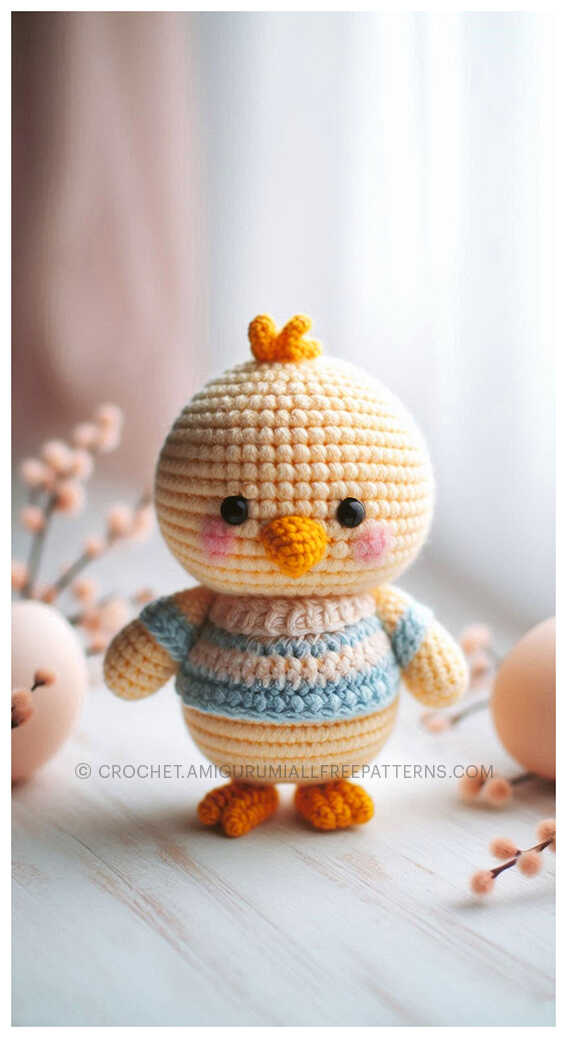 Amigurumi Cute Chick Free Pattern - Amigurumi