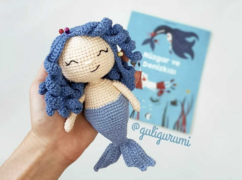Cute Mermaid Amigurumi Free Crochet Pattern