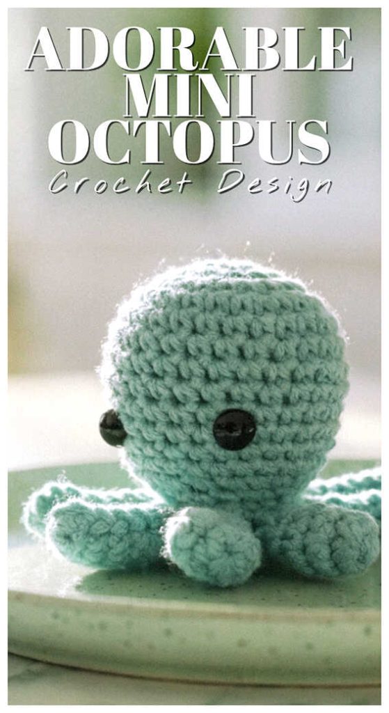 adorable mini octopus amigurumi crochet doll too cute to skip for your next project