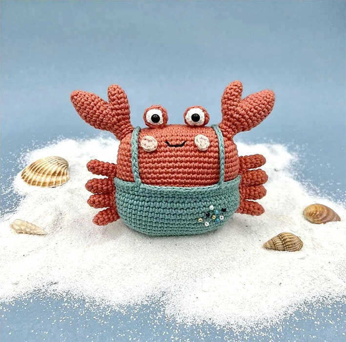 Crab Amigurumi Free Crochet Pattern